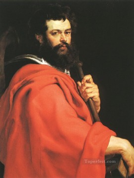 Pedro Pablo Rubens Painting - Santiago Apóstol Barroco Peter Paul Rubens
